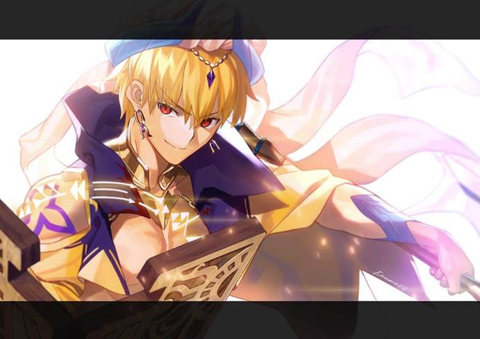 fate:闪闪的四副姿态,狂妄装逼or勤劳爱民到底哪个才是真的他?