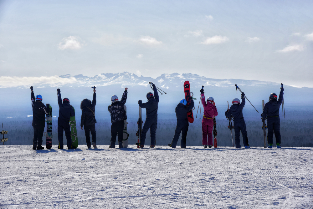 在长白山粉雪游戏天堂 我听到逆战最动听的声音