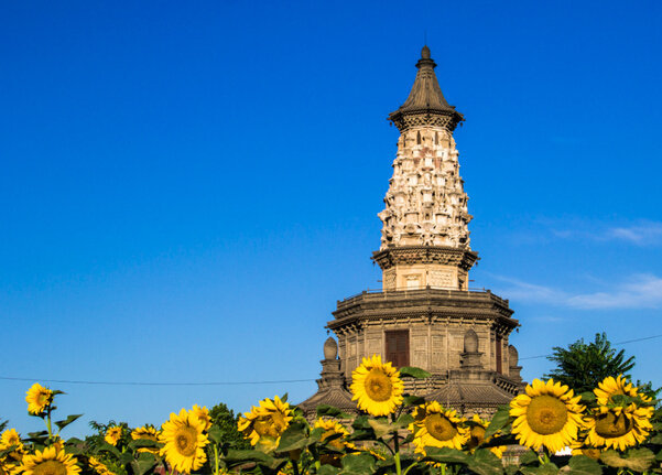 河北最美的"花塔":形状如同一束花,梁思成称其为海内孤品