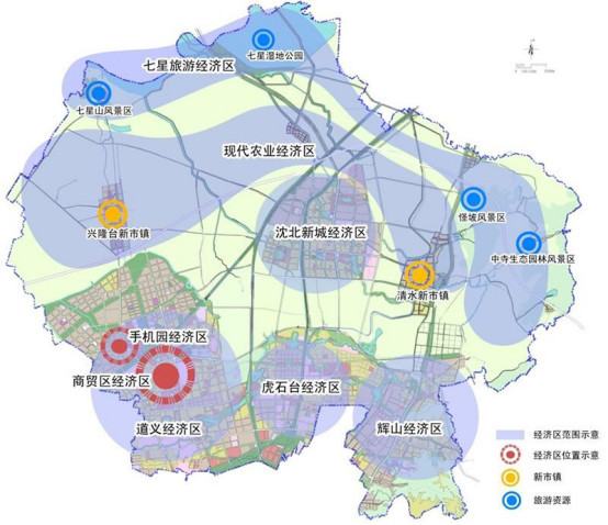 沈北新区道义规划图图片