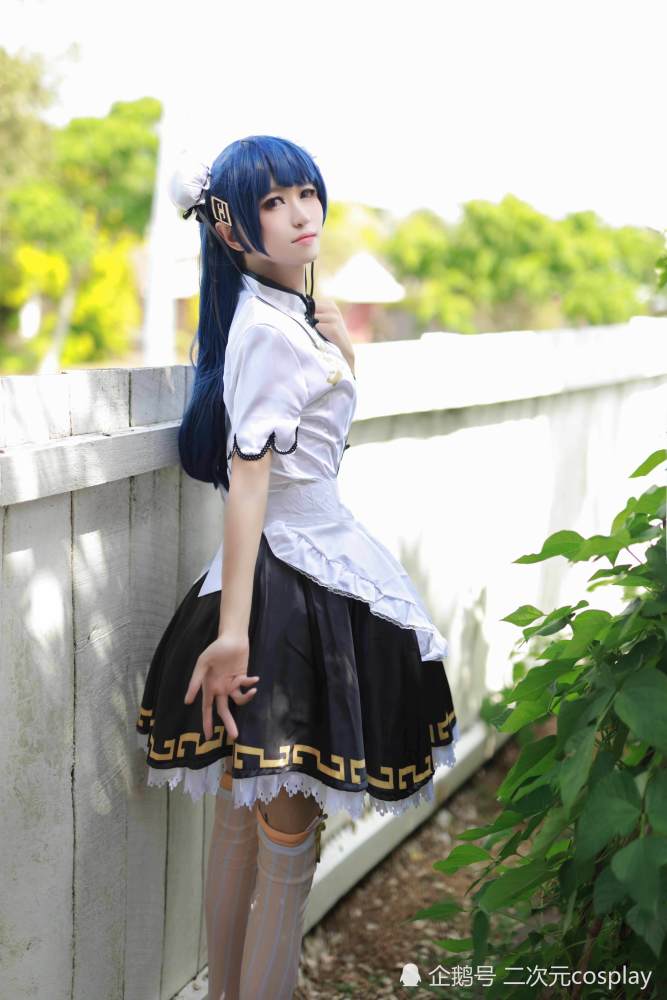 女裝大佬化身旗袍小可愛,《lovelive》津島善子cos