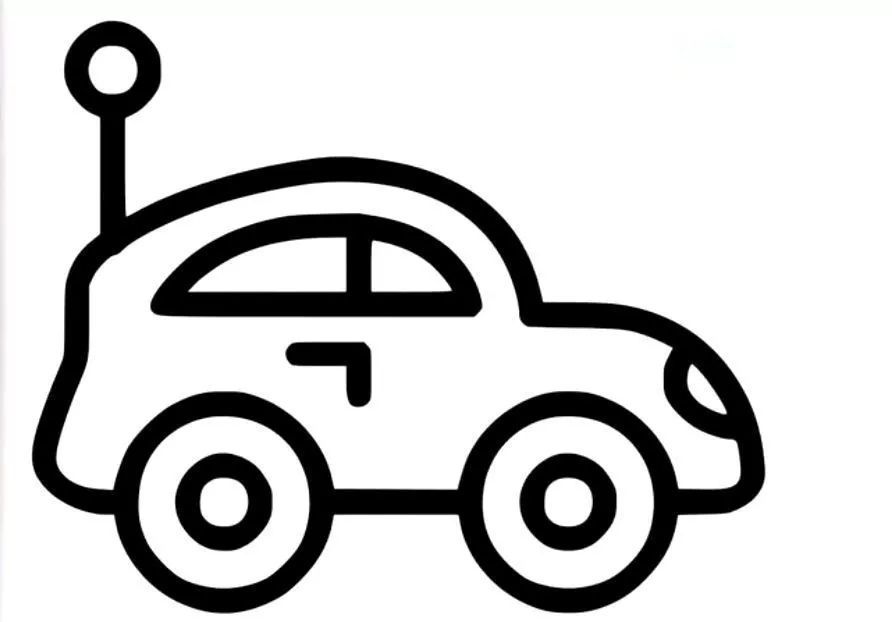 每日简笔画 | 小汽车