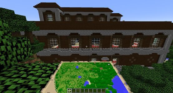 我的世界如何霸占林地府邸住卫道士的房子让他们无处可走