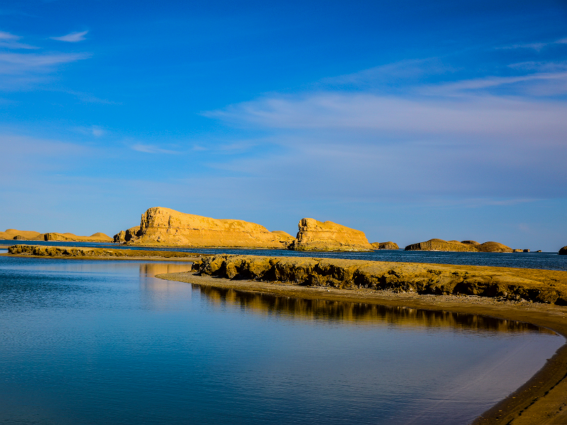 青海无人区的魔鬼城人迹罕至野鸭称王就在甘青大环线的路上