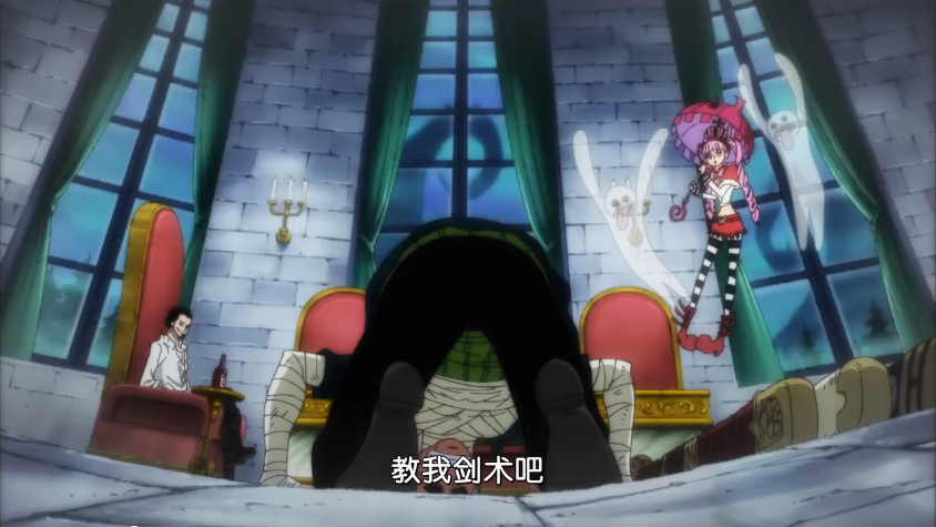 海贼王 佩罗纳的离开暴露出鹰眼不为人知的秘密 腾讯新闻