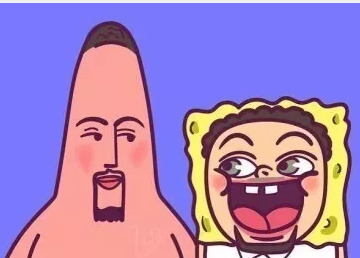 和海绵宝宝与派大星的友谊一样,库里负责搞怪,汤普森则给人憨厚的感觉