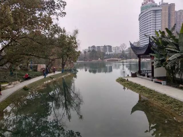 遊走南充北湖公園感受湖光水色碧波盪漾的城市園林之美