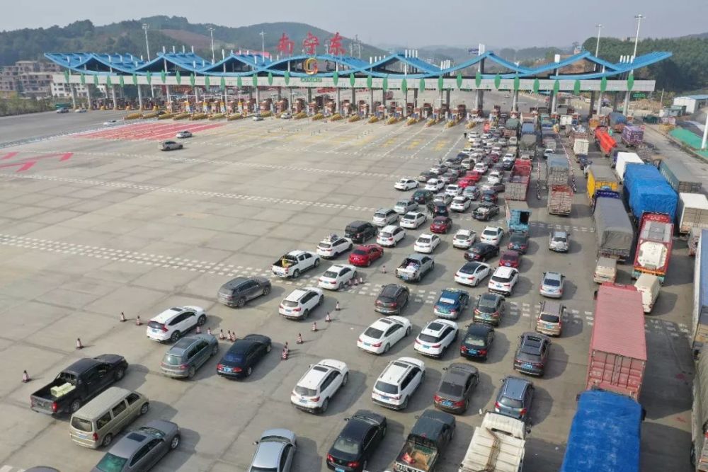 百务收费站(八)g80广昆高速坛百段:祥周,田阳收费站(七)s13 钟富