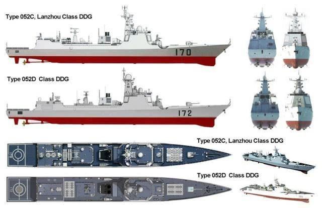 052d型驱逐舰有了相当大的改进全面提高了作战性能