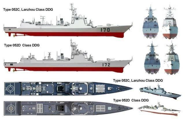052d型驱逐舰参数图片