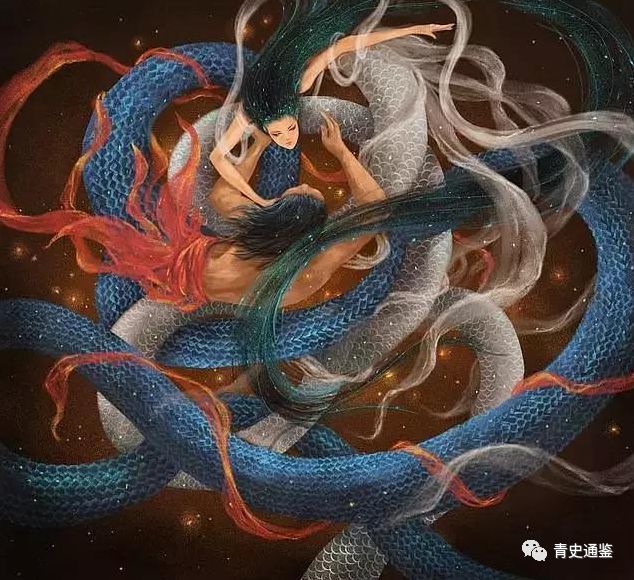 女娲造人.那,女娲是谁造的?为何她的后人都变成了蛇?