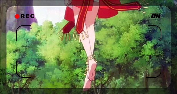 国漫女神光着脚,宅男宅女追着跑,网友:怎么还有哪吒!