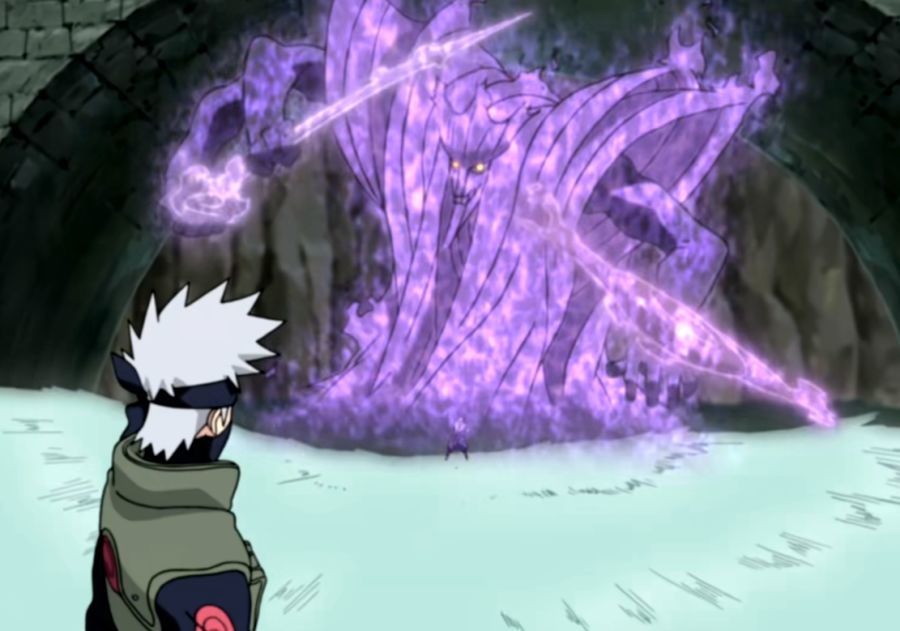 卡卡西神威用得越来越放肆 有一次还直接把带土从神威空间里吓了出来 腾讯新闻