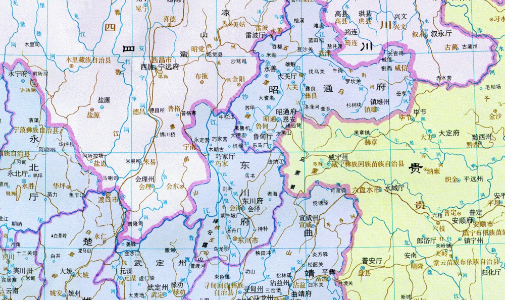 四川与云南的区划调整四川省2个县为何划入了云南省