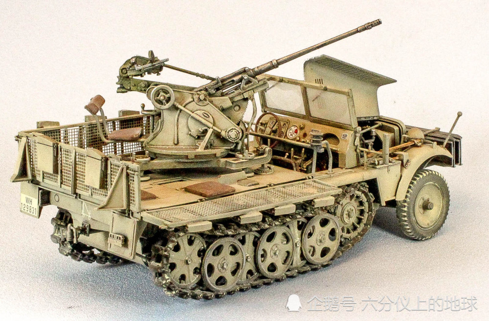 二战兵器全集德国系列高炮之首20毫米flak30型高炮