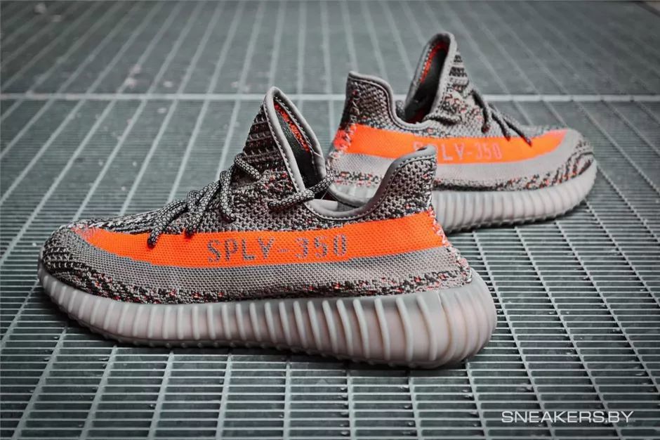 新灰橙来了!yeezy350"tailgate"实物曝光