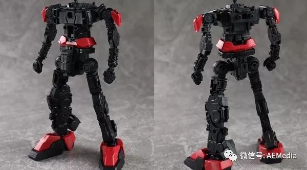 本体三视图,受之前的新风格影响,在身体各处造型上都有较大的改动