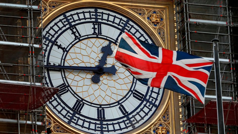 英国标志性建筑大本钟,图片来源:路透社.