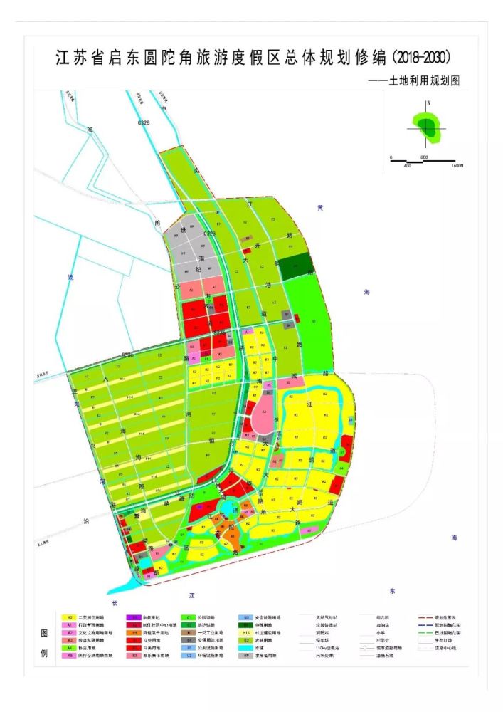 长三角一体化18上海大都市圈之启东圆陀角旅游度假区