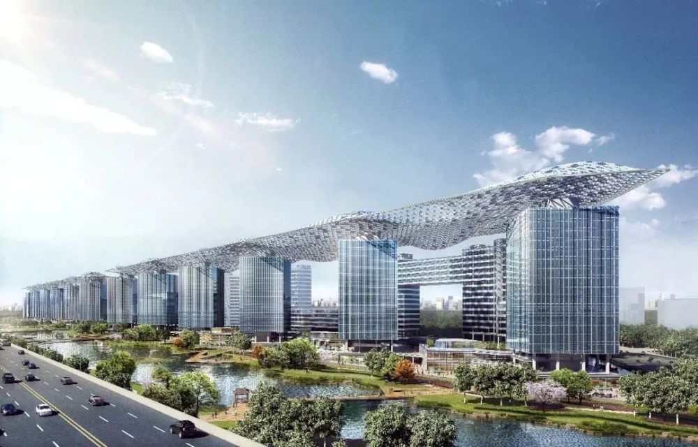 上海"拉斐尔"云廊全景效果图