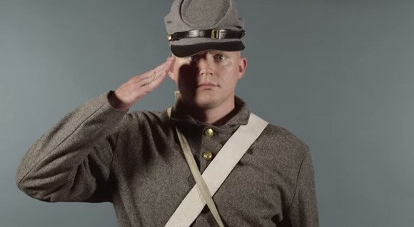 美国南军制服图片
