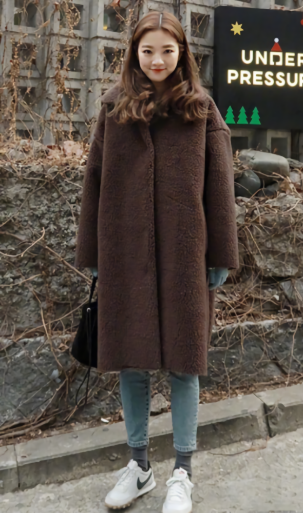 最适合学生党穿的"绵羊装"要火了,放寒假的时候穿,保暖又甜美