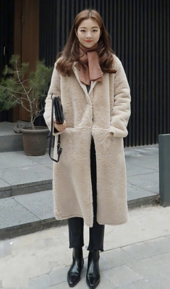 最适合学生党穿的"绵羊装"要火了,放寒假的时候穿,保暖又甜美