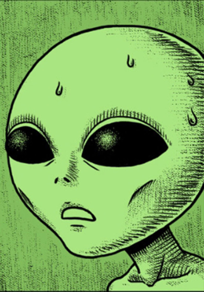 无声漫画:外星人在森林中被毒蛇威胁