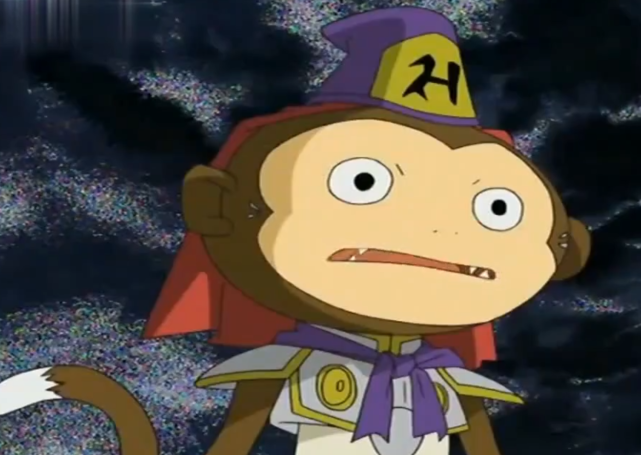 灵猴兽也是数码宝贝中的反派,是十二帝魔中的角色,本身还是完全体的