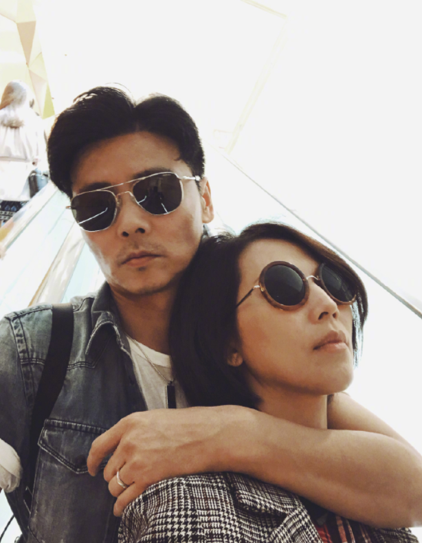 蔡少芬晒视频秀恩爱,开十级美颜鱼尾纹超明显