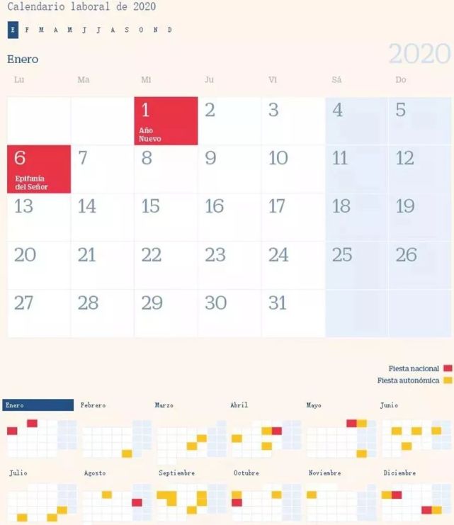 2020西班牙节庆活动指南来了赶快收藏