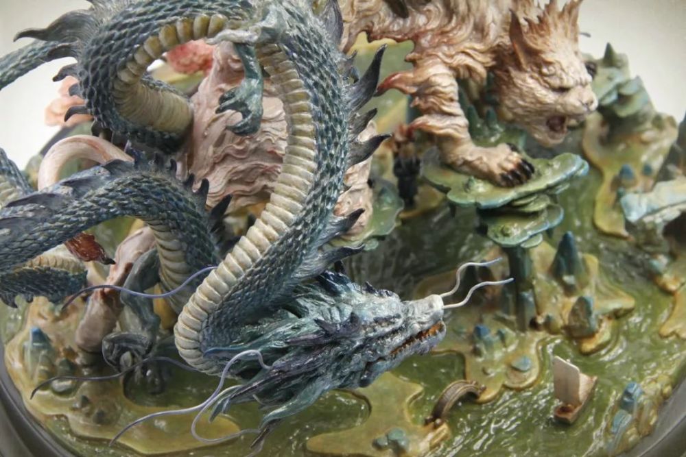 coolbart:您这件作品用美国土创作,材料对创作的风格有什么影响吗