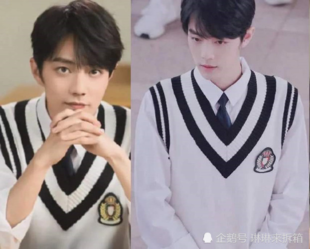 《陈情令》集体穿校服,蓝湛,魏无羡还好,温宁成最帅"花美男"