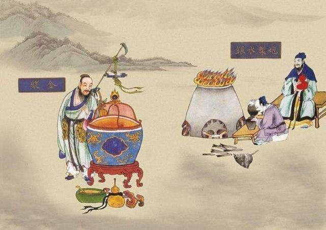 古代炼丹图雍正死因谜团重重,始终未能水落石出丹药中毒一说虽然最具