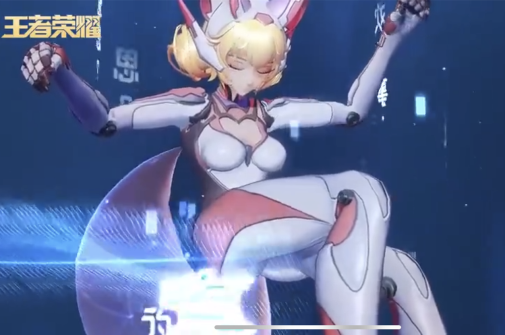 妲己"时之彼端"亮相,模型细节堪称惊艳,尖尖的下巴惹人爱!