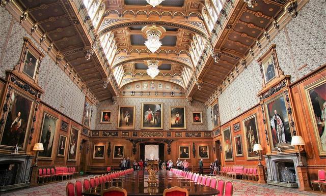 英国城堡却装修成了法式奢华风是贵族们的精神家园