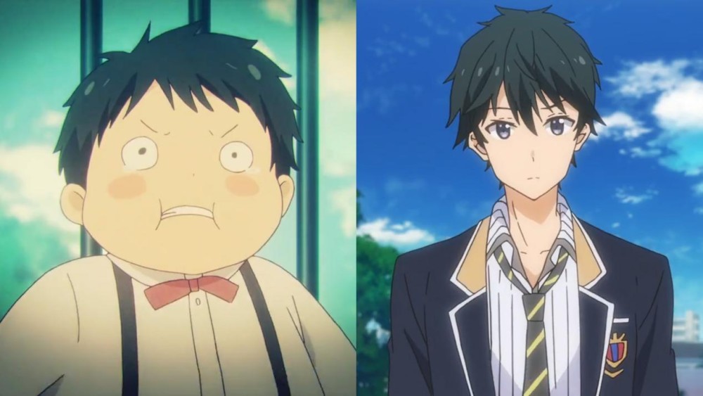 动漫人物瘦下来以后太好看了丁次大变样芹沼花依判若两人