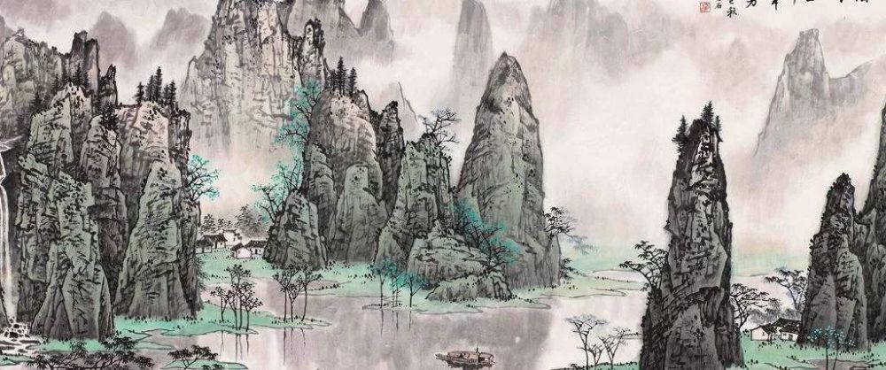 李白|名句推荐：山随平野尽，江入大荒流