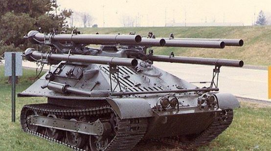 美国最后的无后坐力炮m67无后坐力炮无后坐力炮在二战中被广泛使用