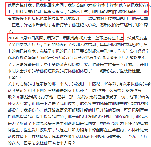 郝云妻子晒律师声明，怒斥他经纪人侵犯隐私，指控郝云多次家暴（组图） - 6