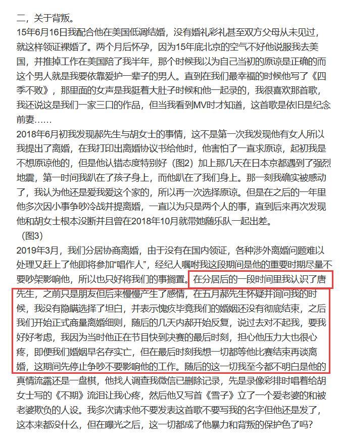 郝云妻子晒律师声明，怒斥他经纪人侵犯隐私，指控郝云多次家暴（组图） - 8