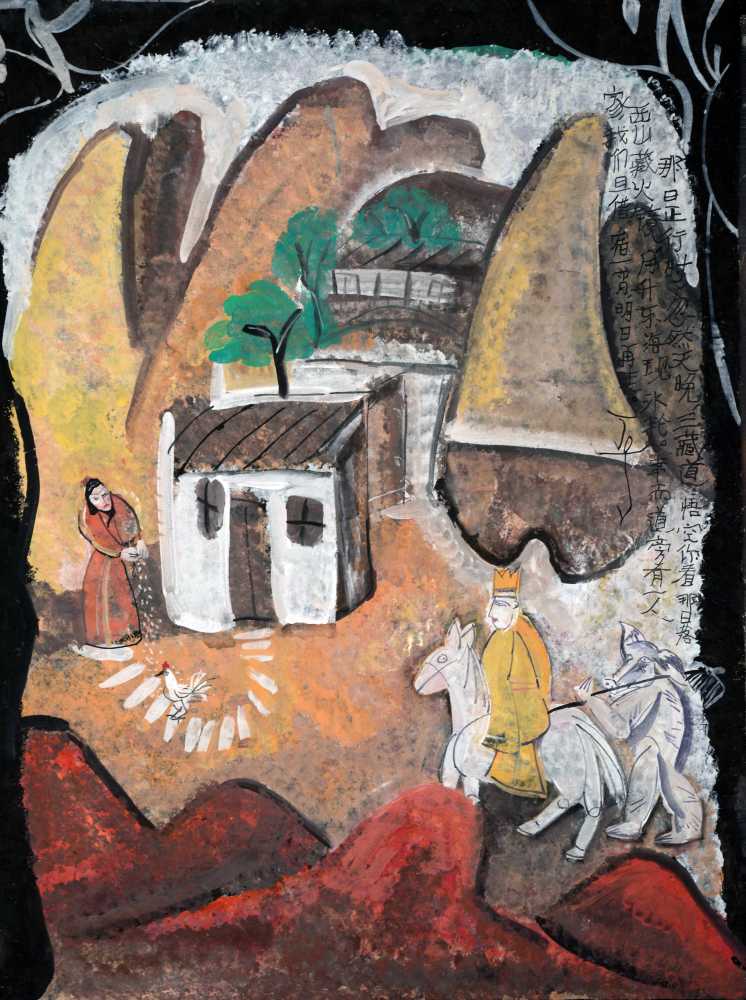 丁立人:我6岁开始画西游,画了80余年_腾讯新闻