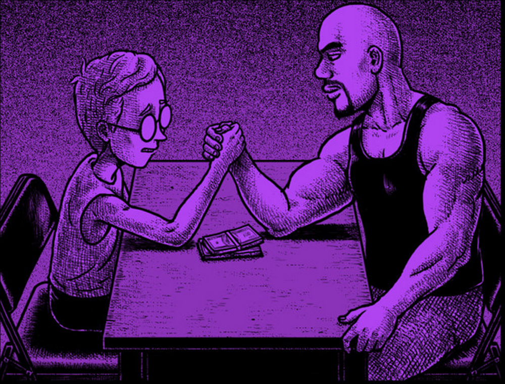 悬疑漫画:力量上实力悬殊的对手,却可以通过智商来弥补