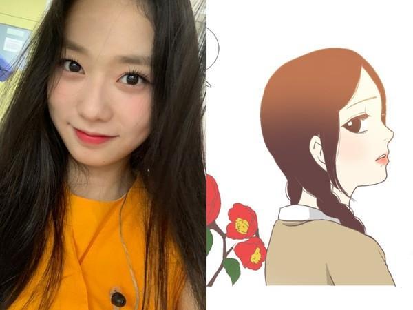 (图/翻摄自韩彩京ig,webtoon)不过网友认为「柔娜和美来的演员应该要