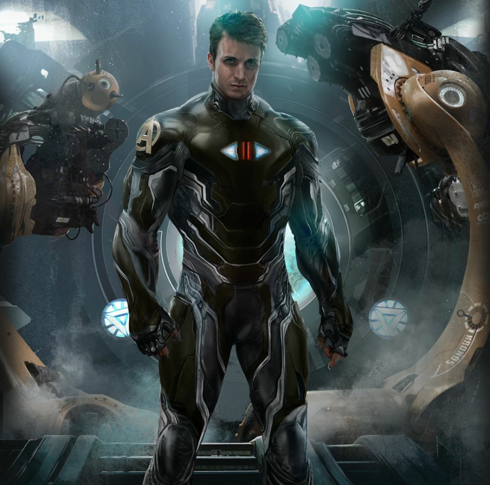 《复联4》早期概念图曝光,黑寡妇身穿银白色量子战衣,超霸气!