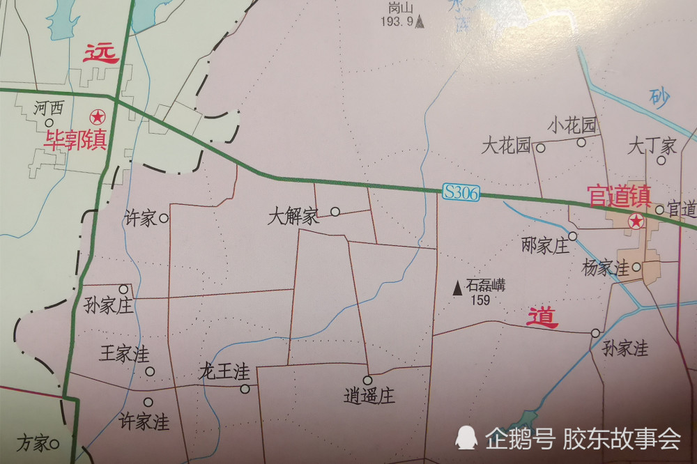 招远市毕郭镇地图图片