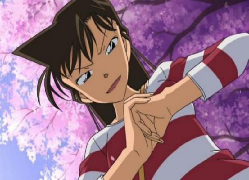 名侦探柯南:小兰发型"最初原型",竟是一位大美女,童年女神