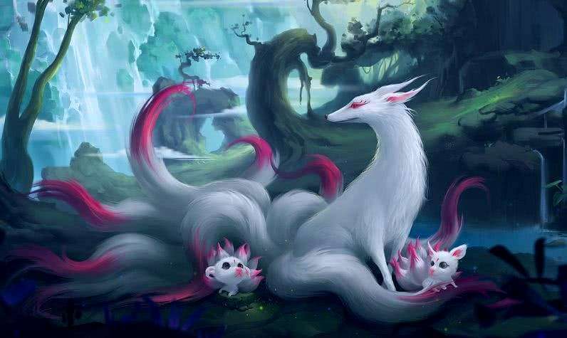 镇魂街玄马的本体天狐出现剪影她不同于其他天罡龙棋将