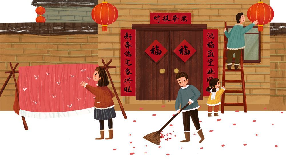 马上就过年了你家扫尘了吗