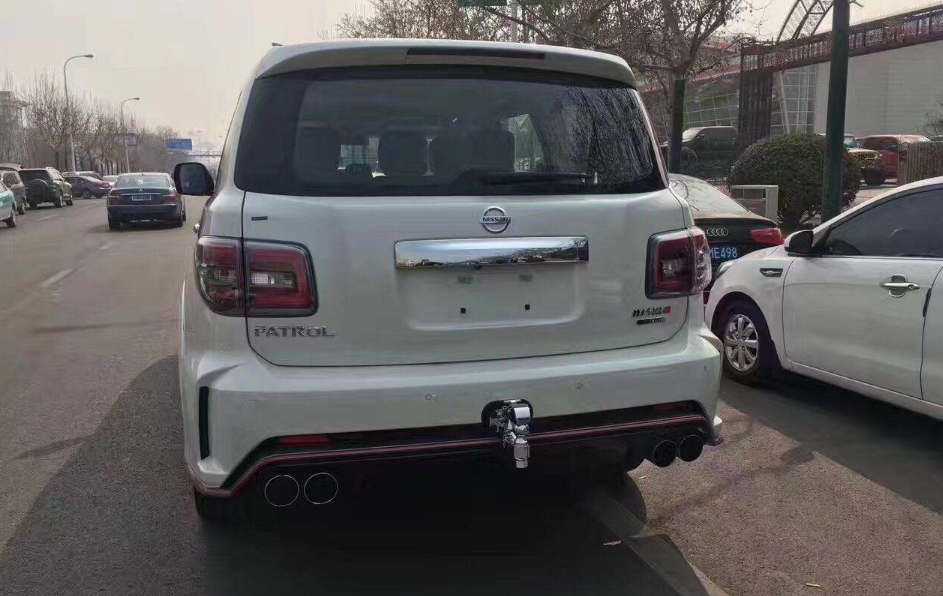 2020款日产patrol实车亮相,颜值在线性能不减,有它谁还看陆巡
